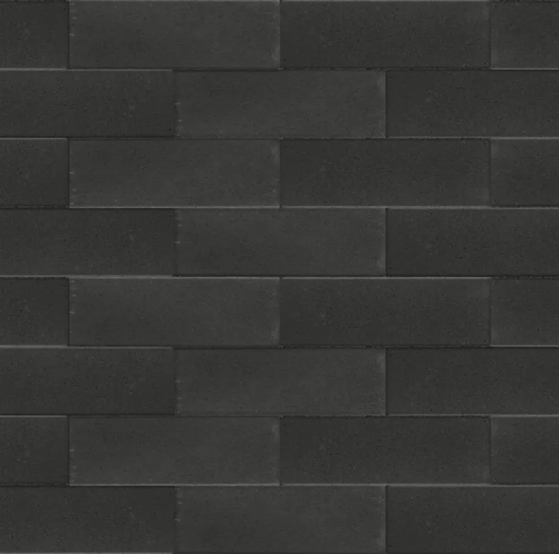 Superprijs Romano Klinker Nero 33x11x8cm - Excluton