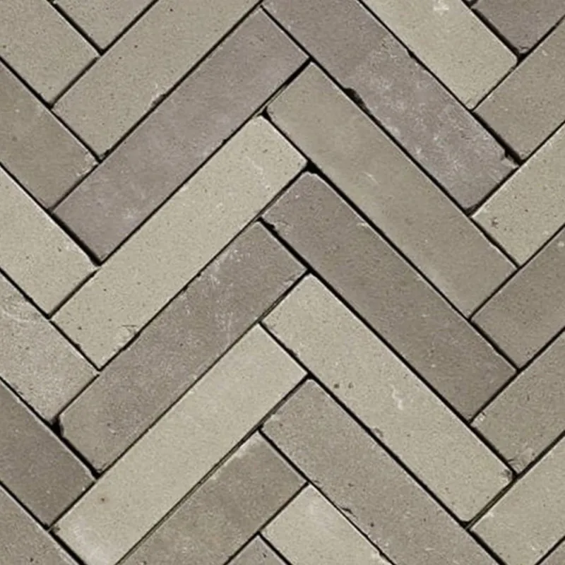 Goedkoop Gebakken Waalformaat Hollandse Streken Getrommeld Gardenlux 5x20x6cm - Twents Grijs Genuanceerd