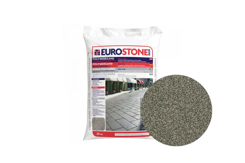 Polymeerzand Gator Eurostone-bond Antraciet 20kg Lage Kosten