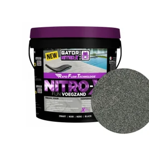 Koop Vandaag Fijn voegmortel Gator Nitro X Donkergrijs 12,5 kg