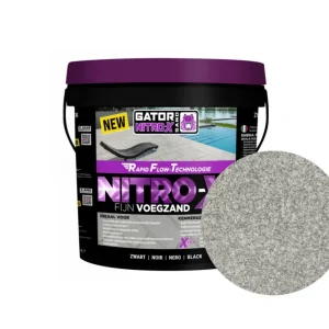 Hoge Kwaliteit Fijn voegmortel Gator Nitro X Platina 12,5 kg