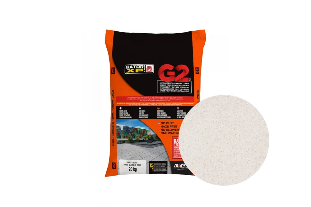 Seizoensaanbieding Onkruidvrij Voegmiddel GatorSand XP G2 Ivoor 20kg
