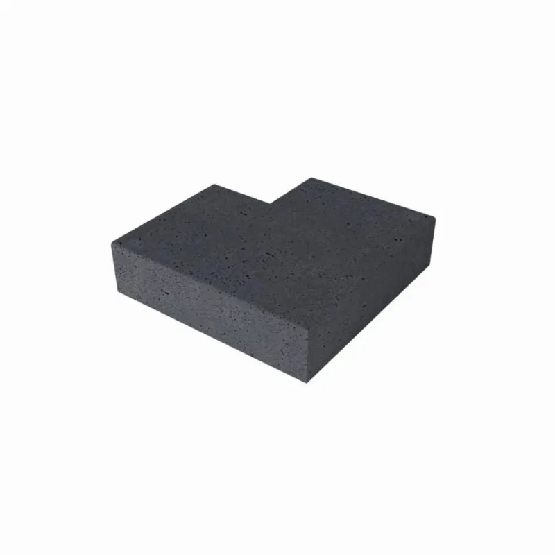 Schellevis Oud Hollandse Traptrede Massief Hoek Buiten 20x40x60-60cm Antraciet - Gardenlux Hete Deal