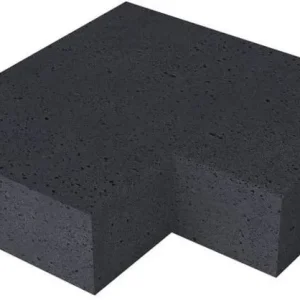 Schellevis Oud Hollandse Traptrede Massief Hoek Binnen 15x37x60-60cm Carbon - Gardenlux Lage Kosten