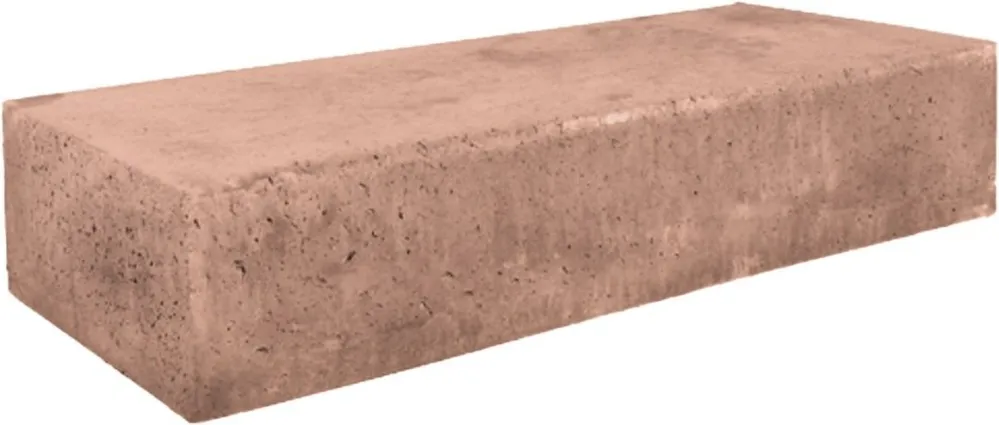 Gereduceerde Prijs Schellevis Oud Hollandse Traptrede Massief 20x40x100cm Roodbruin - Gardenlux