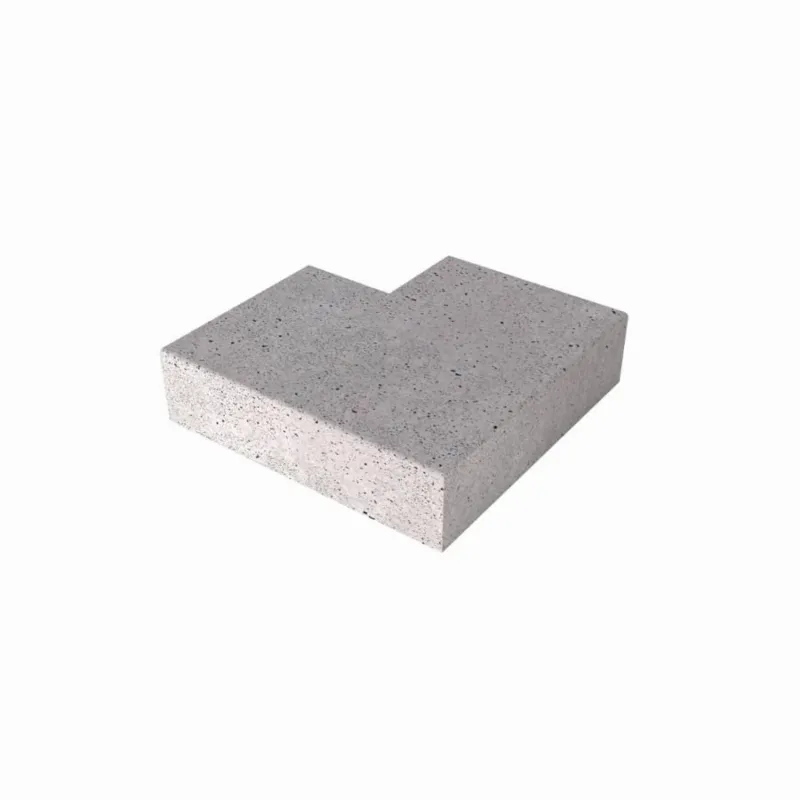 Beste Prijs Schellevis Oud Hollandse Traptrede Massief Hoek Buiten 15x37x60-60cm Grijs - Gardenlux