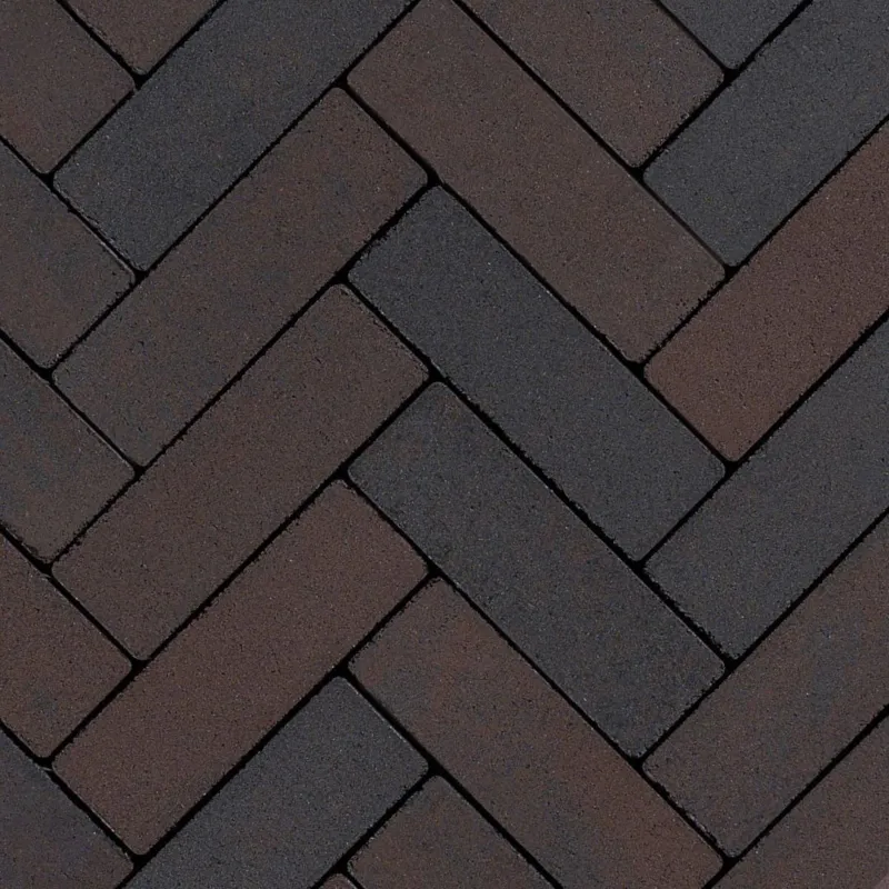 Gereduceerde Prijs Dikformaat Klinker Lyon Gardenlux 21x6,8x8cm - Mangaan Genuanceerd