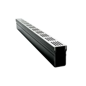 Favoriet Garden Drain Watergoot Aluminium 100x6,5x10cm Grijs - Per Stuk