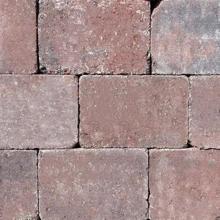 Pebblestones Plus Gardenlux 20x30x6cm - Rood/Bruin Koopje