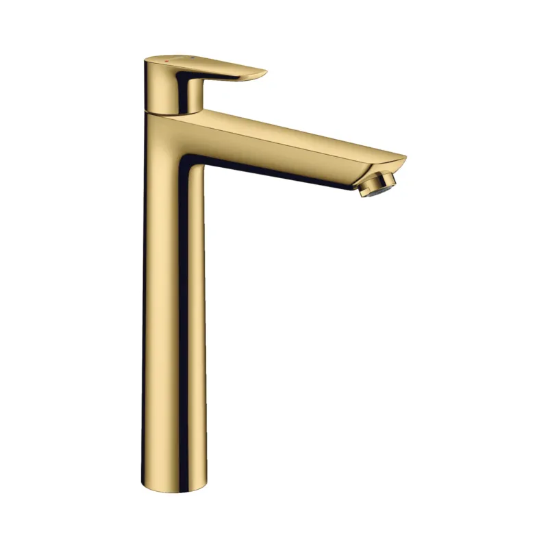 Express Levering Wastafelmengkraan Talis E 240 HansGrohe Eengreeps Zonder Afvoer Gepolijst Goud