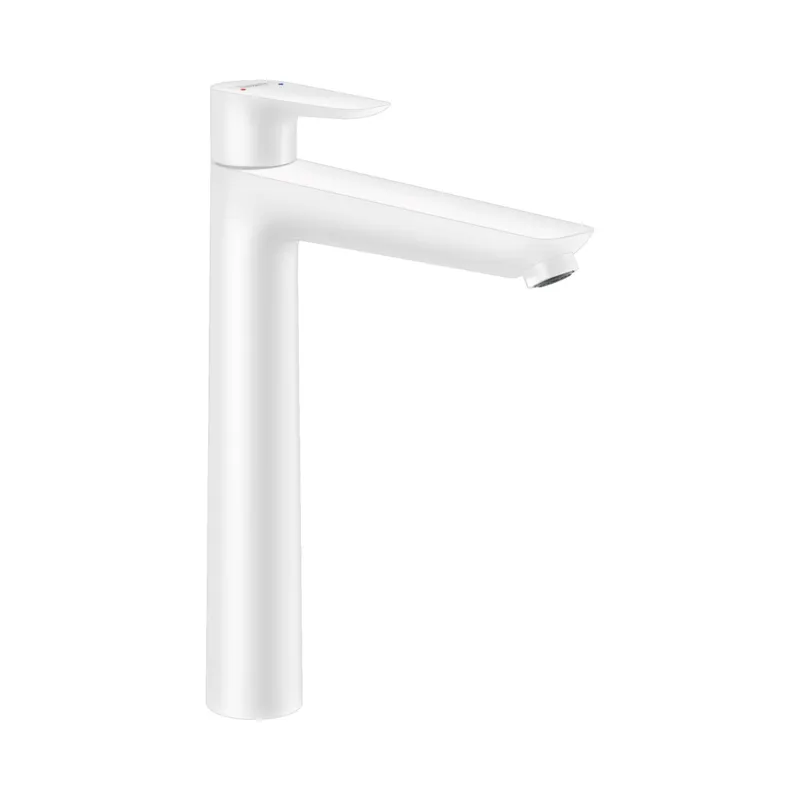 Wastafelmengkraan Talis E 240 HansGrohe Eengreeps met Trekwaste Mat Wit Shop Nu
