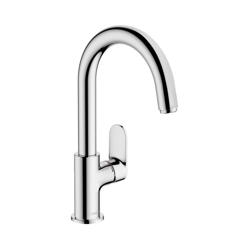 Wastafelmengkraan HansGrohe Vernis Blend 210 Eengreeps Met Trekwaste En Draaibare Uitloop Chroom Flitsaanbieding