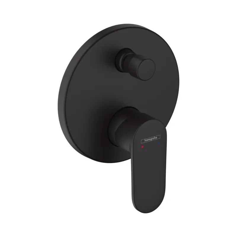 Afbouwdelen Inbouw Badmengkraan HansGrohe Vernis Blend Eengreeps Met Zekerheidscombinatie EN1717 Mat Zwart Superprijs