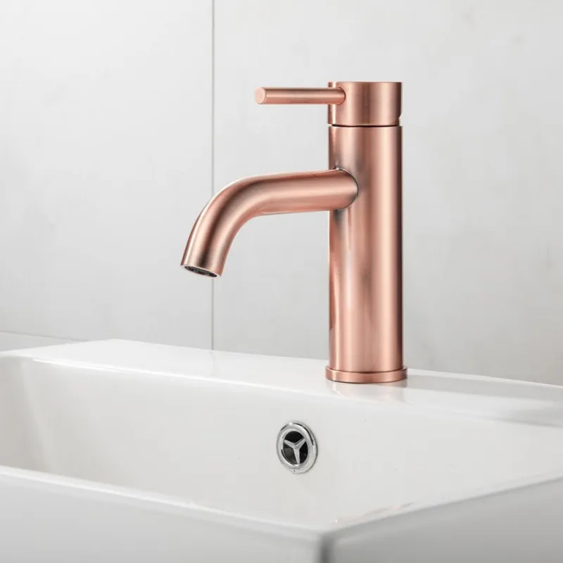 Wastafelkraan AquaSplash Plus Geborsteld Koper Weekendaanbieding