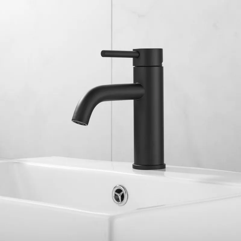 Wastafelkraan AquaSplash Plus Mat Zwart Hete Deal