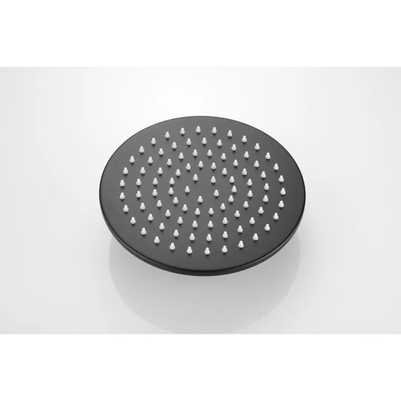 Hoofddouche AquaSplash Vision Rond 20 cm Mat Zwart Favoriet
