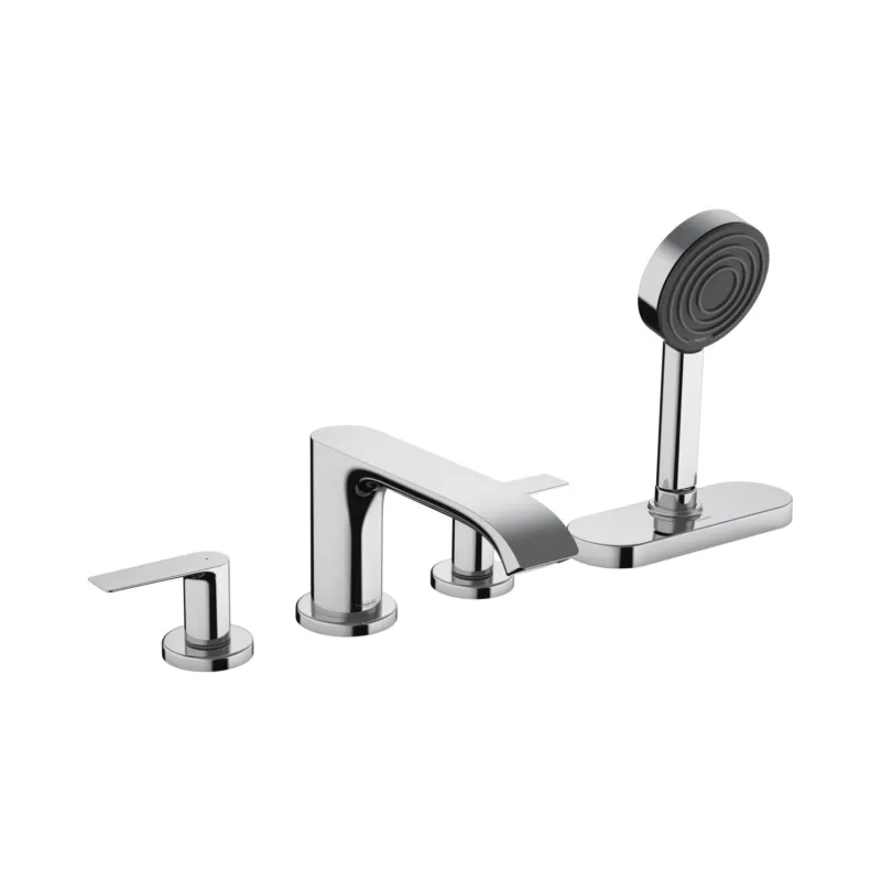 Superprijs Badrandmengkraan HansGrohe Vivenis 4-Gats Met sBox Chroom