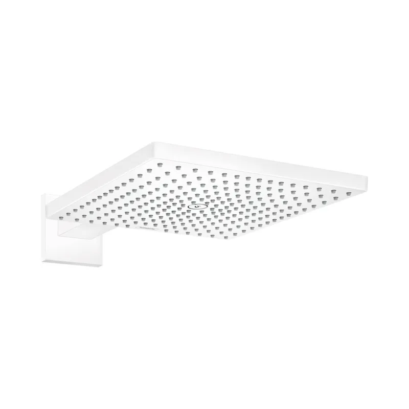 Hete Deal Hoofddouche HansGrohe Raindance E 300 1jet Met Douche-arm Mat Wit