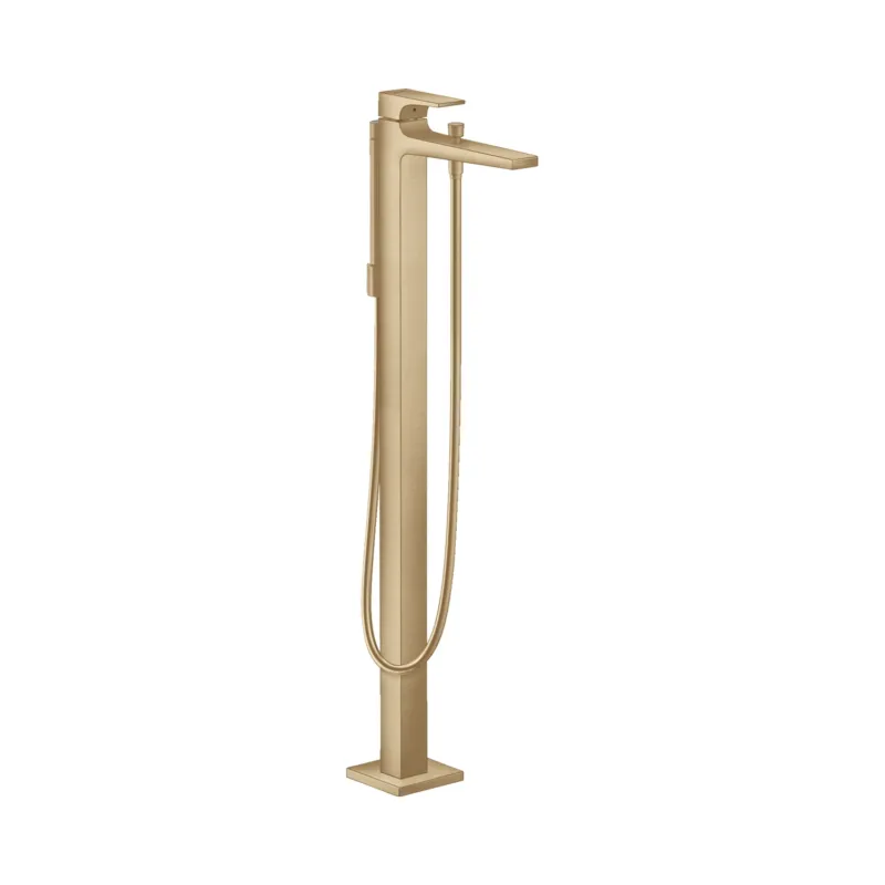 Speciale Aanbieding Badmengkraan Metropol HansGrohe Eengreeps Vloergemonteerd Geborsteld Brons