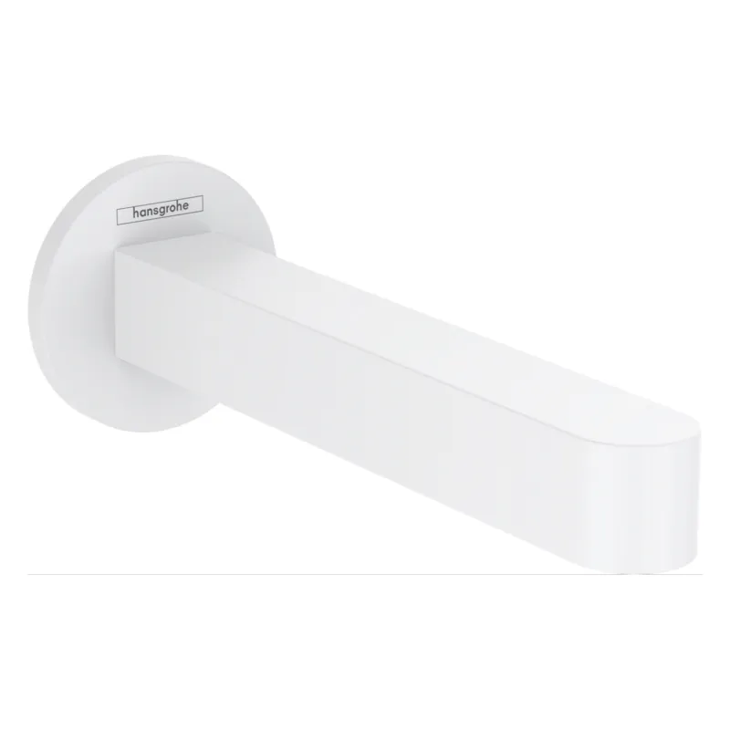 Populair Baduitloop Finoris HansGrohe Mat Wit