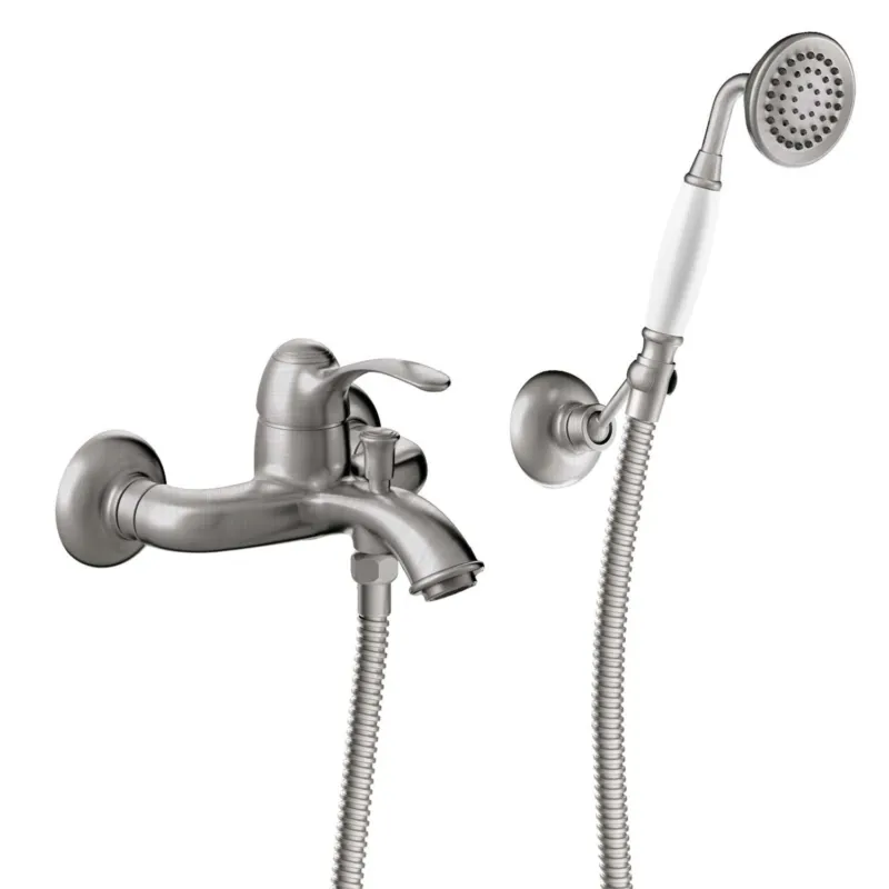 Badmengkraan Tres Clasic 1 Hendel Incl Handdouche en Doucheslang RVS Bestseller