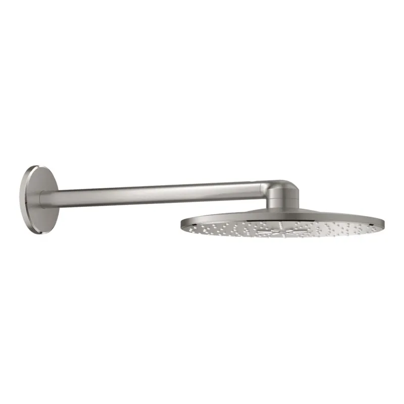 Regendoucheset Grohe Rainshower SmartActive 31 cm met Wandarm Supersteel Rechtstreeks Van De Fabrikant