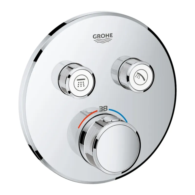 Speciale Aanbieding Thermostatische Douchekraan Grohe Grohtherm Smart Control met Omstelling Supersteel