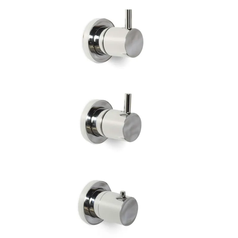 Inbouw Douchekraan Bongio Squandra Thermostatisch met 2 Stopkranen en Installatiebrug Chroom Koopje