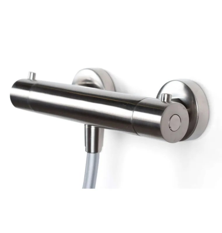 Goedkoop Douchekraan Bongio Squadra Thermostatisch Opbouw RVS