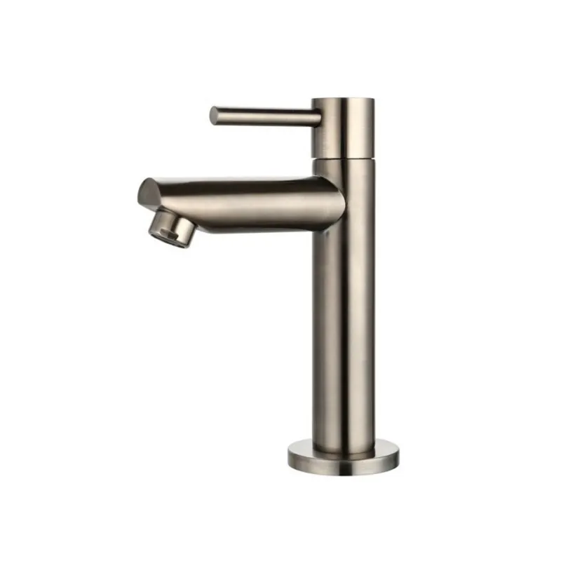 Fonteinkraan Sanilux 15,5x8,8 cm Gun Metal Geborsteld Koopje