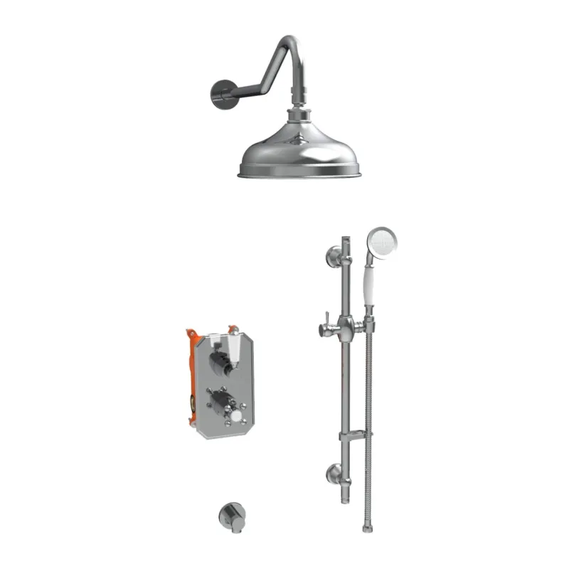 Regendoucheset Best Design Liberty Nostalgische Inbouw Thermostatische Chroom Weekendaanbieding