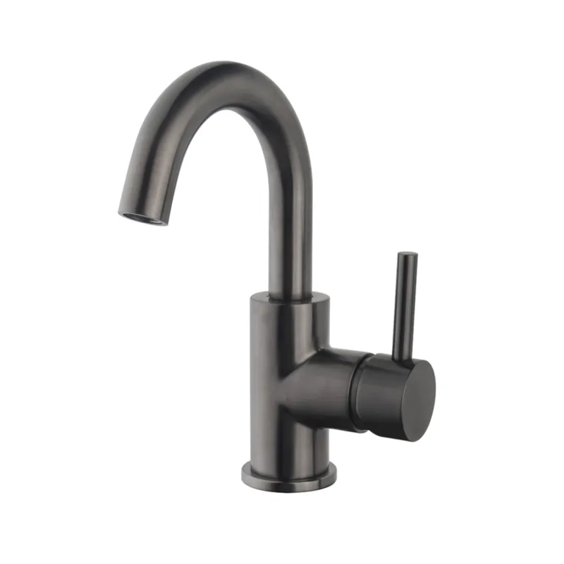 Opbouw Wastafelkraan Wiesbaden Caral met Draaibare Uitloop GunMetal PVD Coating Beste Prijs