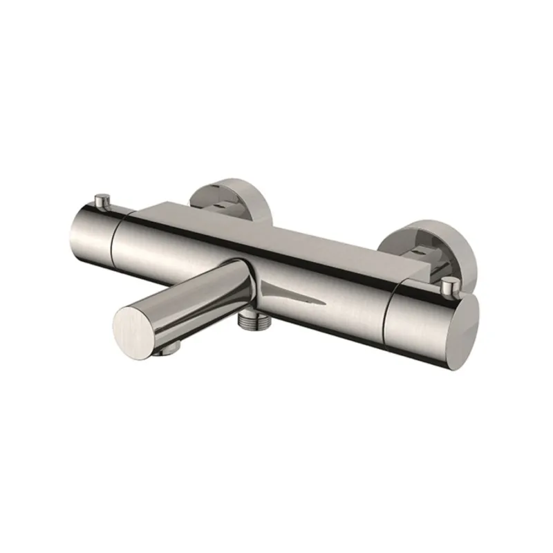 Badkraan Wiesbaden Style Thermostatisch Cool Touch HOH 15 cm Geborsteld Staal Seizoensaanbieding