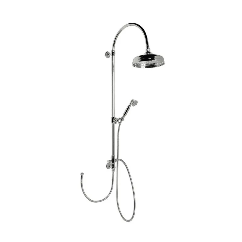Regendouche Opbouwset Sapho Vanity Retro Chroom (excl. douchekraan) Seizoensaanbieding