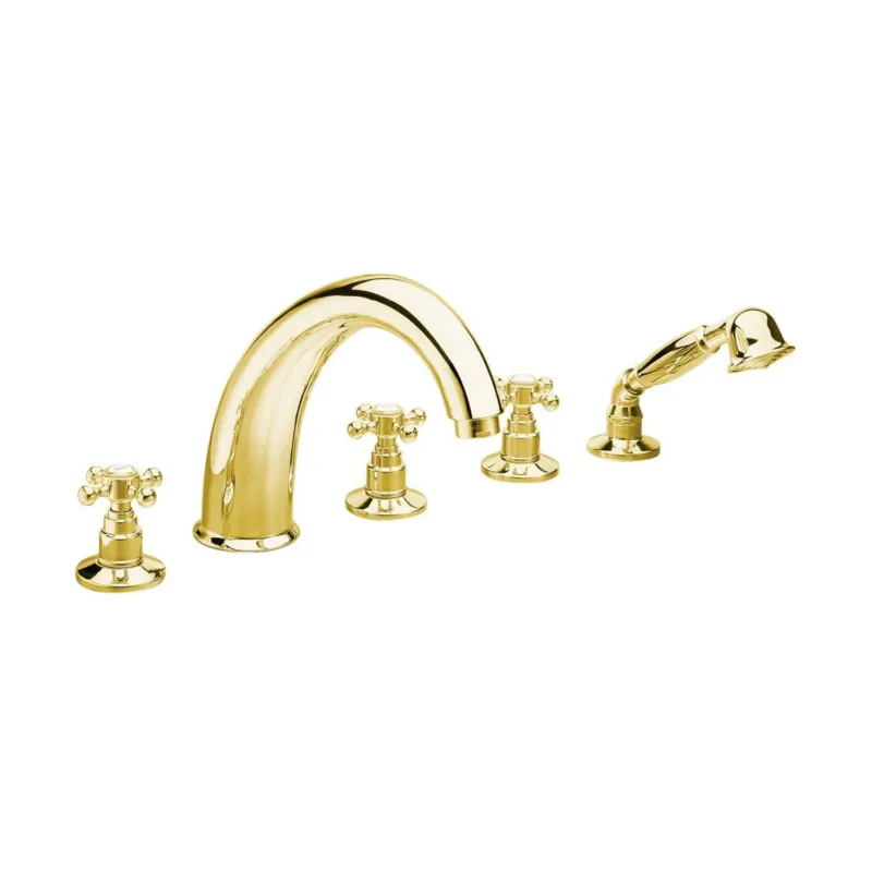 Badrandkraan Sapho Antea 3-kruisgreep Mengkraan Compleet 5-gats Goud Speciale Aanbieding
