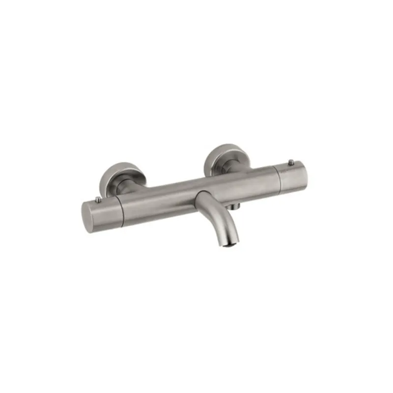 Bestseller Badkraan Thermostatisch Plieger Napoli Met Omstel HOH 15cm Cool Body RVS