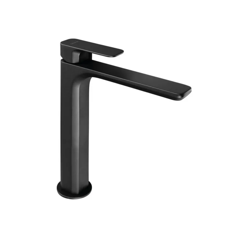 Favoriet Wastafelmengkraan Sapho Spy 1-hendel Recht Hoog 29.8 cm Mat Zwart