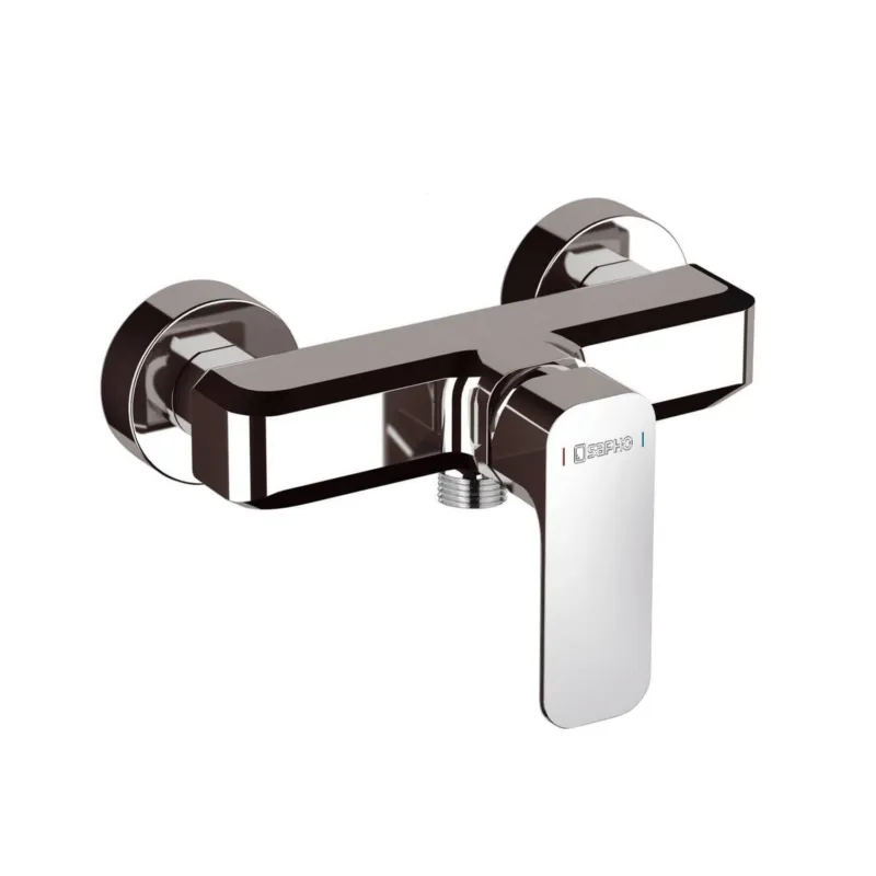 Nieuw Opbouw Douchekraan Sapho Spy Mengkraan 1-hendel 19.5 cm Chroom