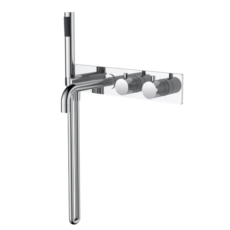 Bad Thermostaatkraan Inbouw Wiesbaden Style 2-knops Chroom Merkproduct