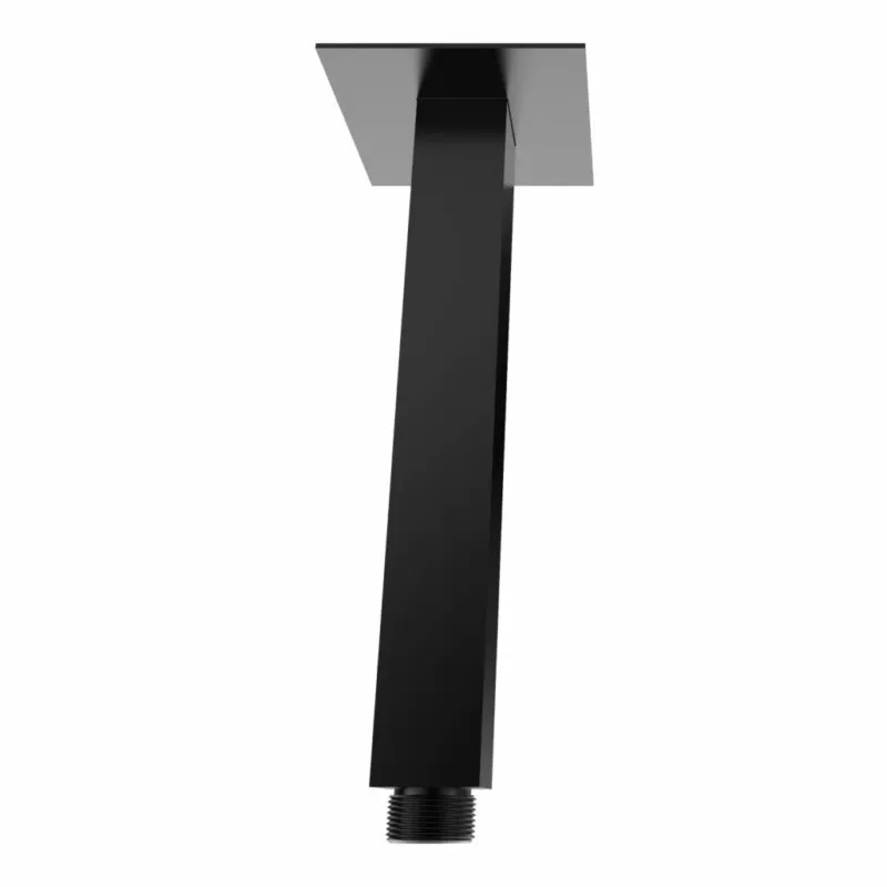 Douche-Arm Wiesbaden Luxe Vierkant Plafondbevestiging 20 cm Mat Zwart Meest Verkocht