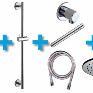 Superprijs Wiesbaden one-pack inbouwthermostaatset type 12 (30cm)