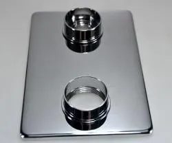 Bestseller Wiesbaden 8mm verlengset chroom tbv 2-knops douchetherm.
