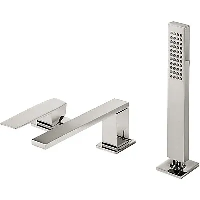 Populair Slim Exclusive Badmengkraan voor randset met handdouche antikalk 20216103AC