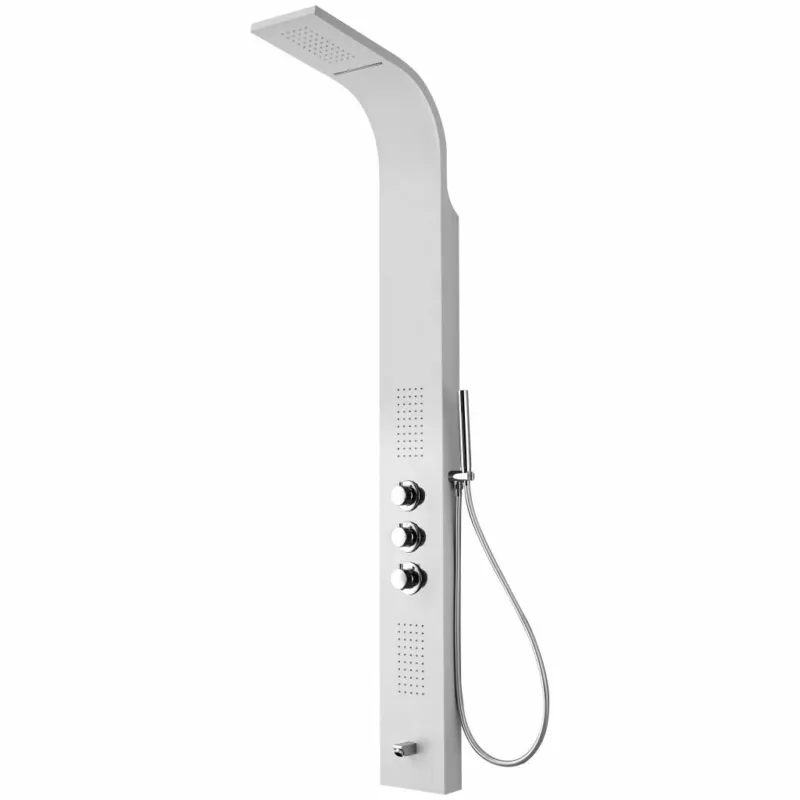 Gratis Retour Atlantica Douchepaneel Wit 160X20X7 Cm