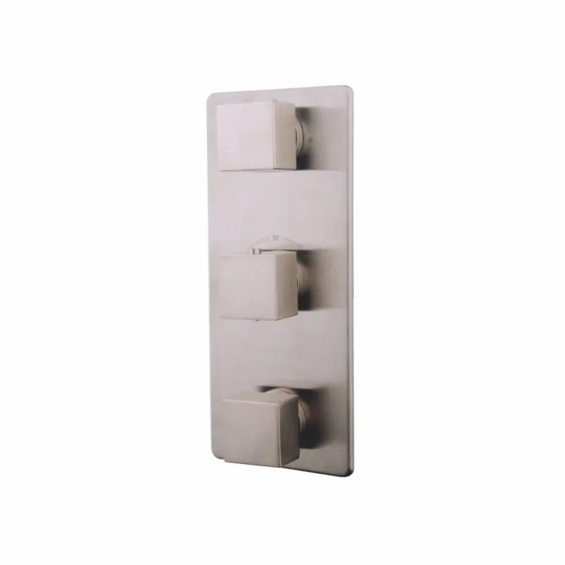 Veilige Betaling Ceres Square Afbouwdeel Therm. 3 Weg Geborsteld Staal