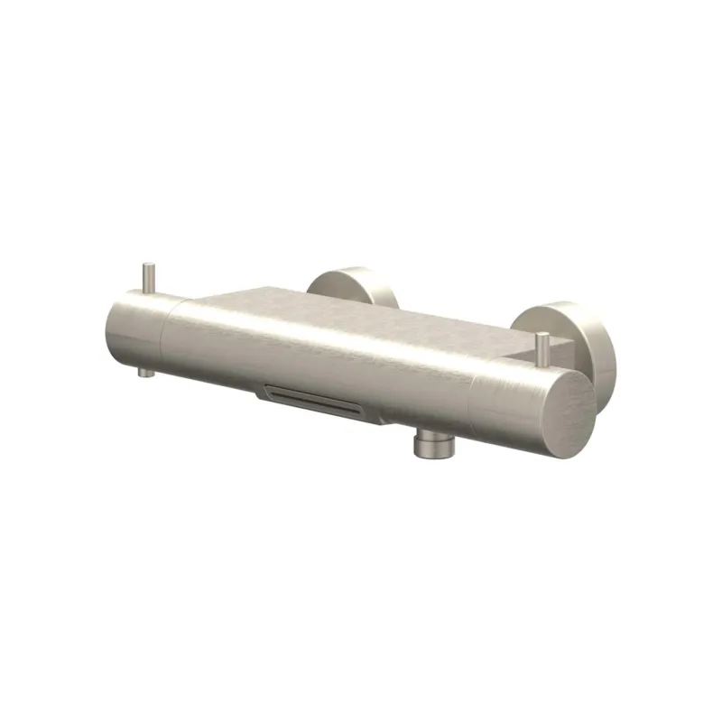 Voordeelprijs Badthermostaatkraan IVY Bond Opbouw Omstel Met Cascade Uitloop Met Omstel Cooltouch Geborsteld Nickel PVD