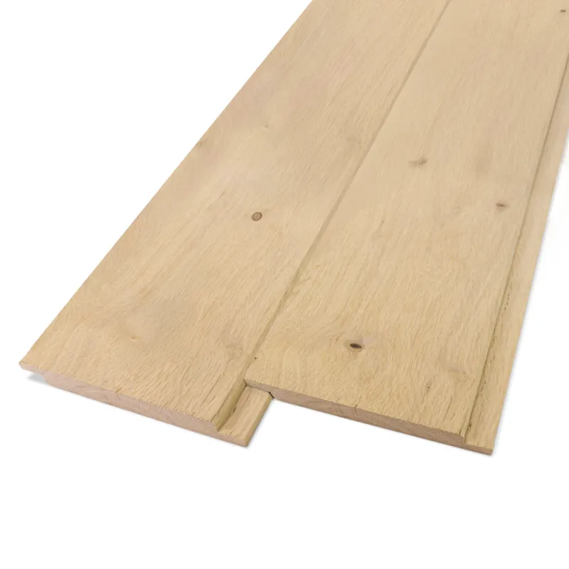 eiken - rabat Eiken sponningplank - 18x170 mm - geschaafd - shiplap - eikenhout KD 18-20% - Eiken sponningplank - 18x170 mm - geschaafd: 220 cm Premium