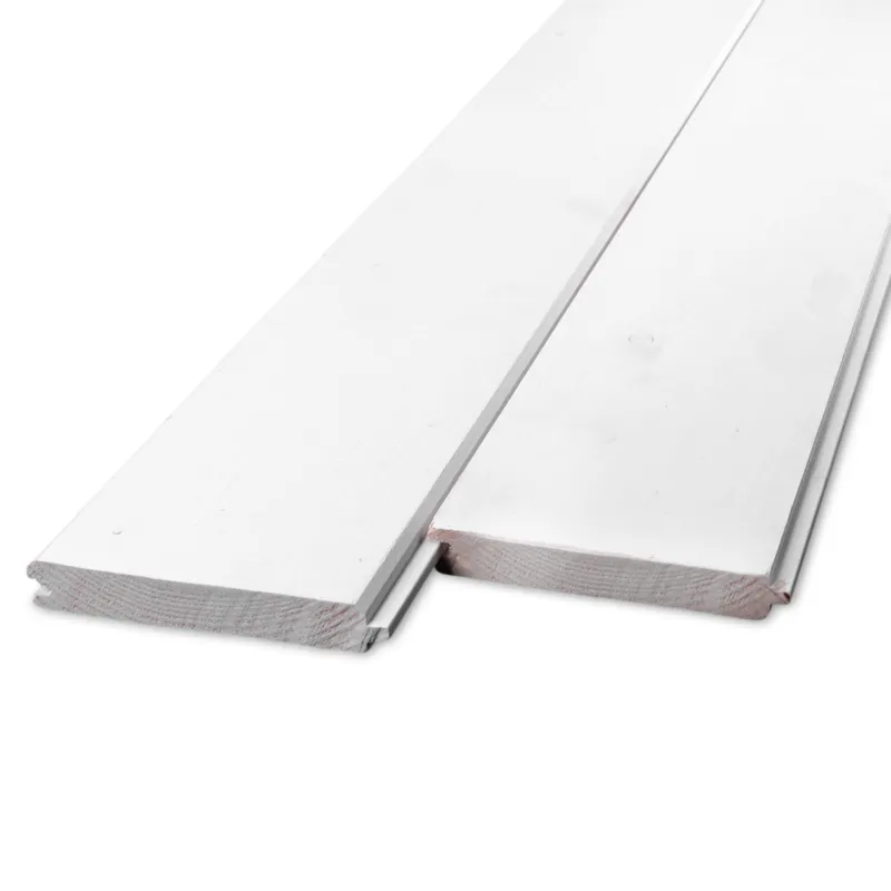 vuren - rabat - wit Gegrond vuren vellingdeel - 18x135 mm - geschaafd - mes en groef plank - wit gegrond vurenhout KD 18-20% - Gegrond vuren vellingdeel - 18x135 mm - geschaafd: 510 cm Nieuw