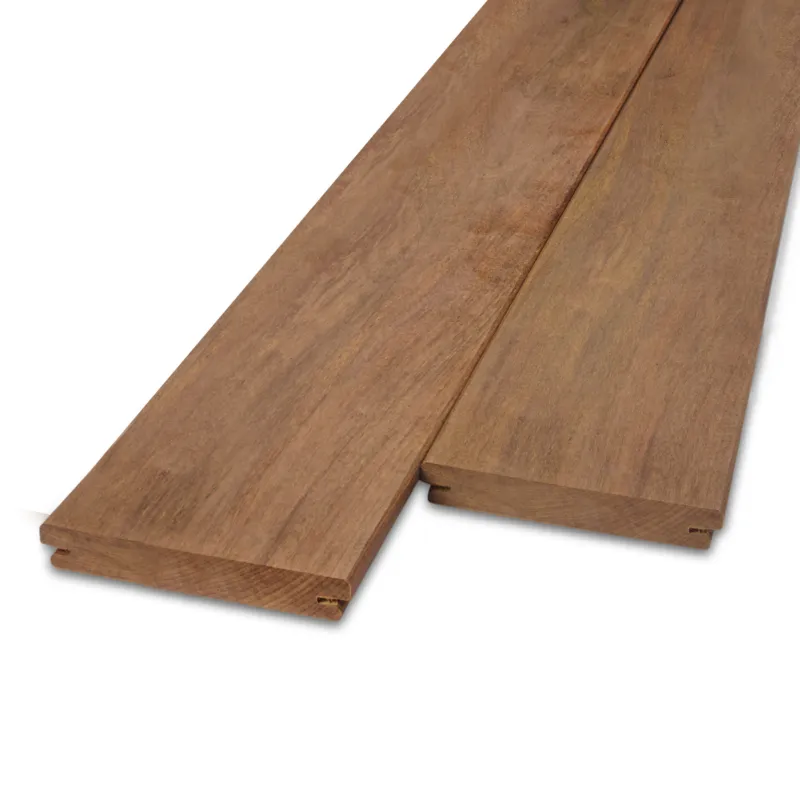 Fabrieksprijs hardhout - b-fix Ipé B-fix plank - 21x115 mm - geschaafd - B-fix rabat- & vlonderplank - ipe hardhout AD 20-25% - Ipé B–fix plank - 21x115 mm - geschaafd: 305 cm