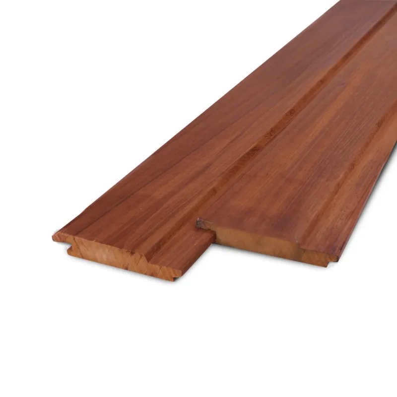Alleen Vandaag hardhout - rabat Padoek channelsiding - 21x60 mm - geschaafd - channel siding - padouk hardhout AD 20-25% - Padouk channelsiding - 21x60 mm - geschaafd: 455 cm